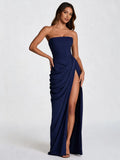 Cyra Maxi Dress - Navy