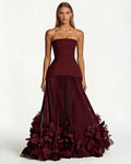 Seraphina Gown - Cherry Lacquer