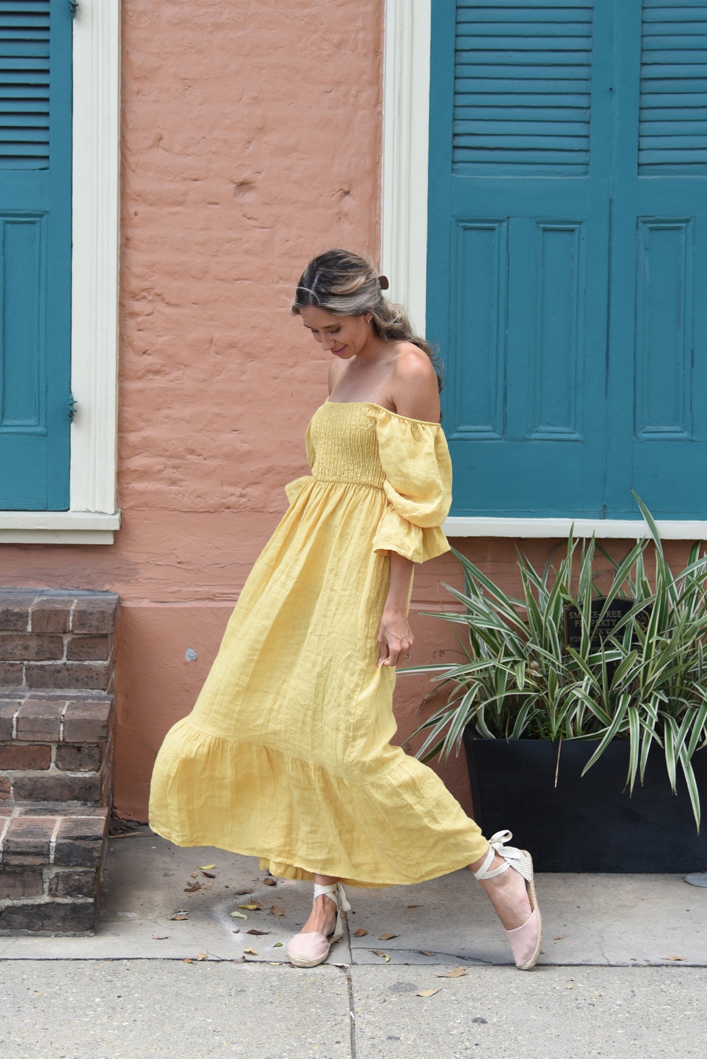 The Deia Dress // Sunflower