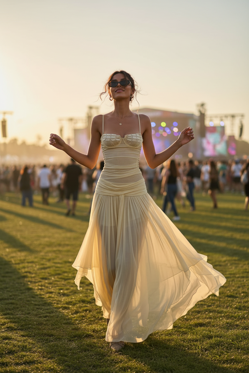 Music Festival Sunset