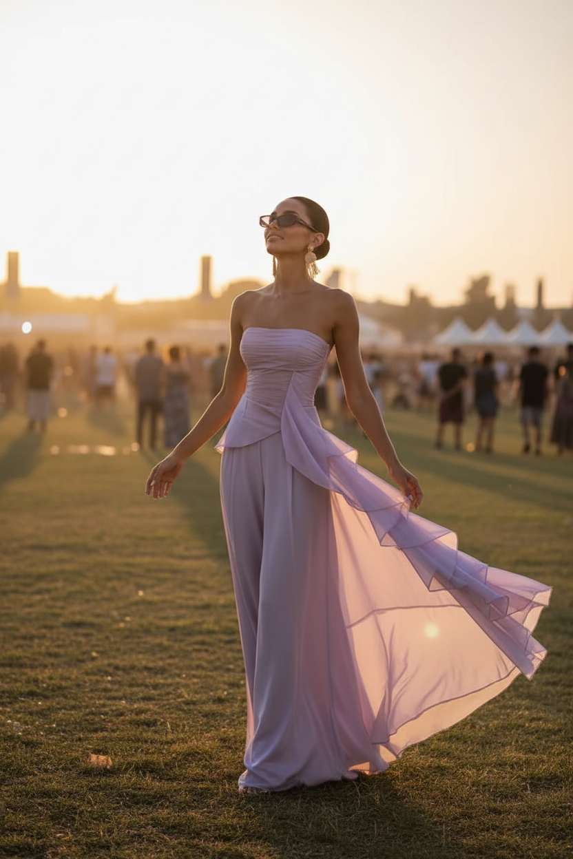 Music Festival Sunset