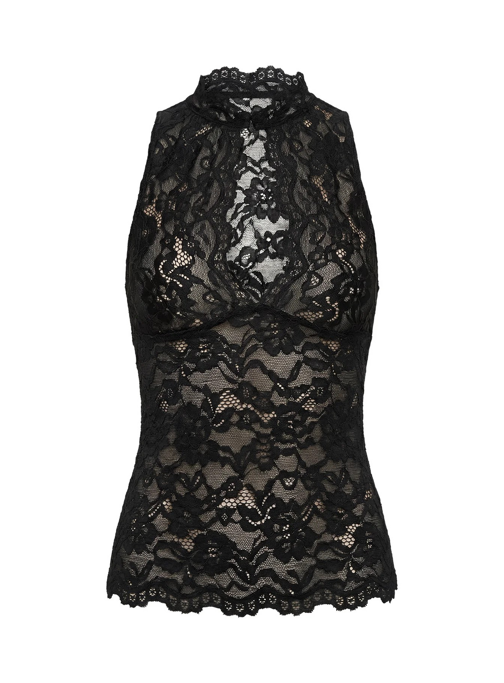 Quinbie Lace Sleeveless Top